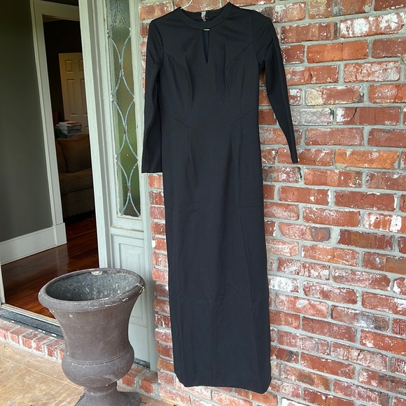 Dresses & Skirts - Vintage black long sleeve maxi dress size ****S/M